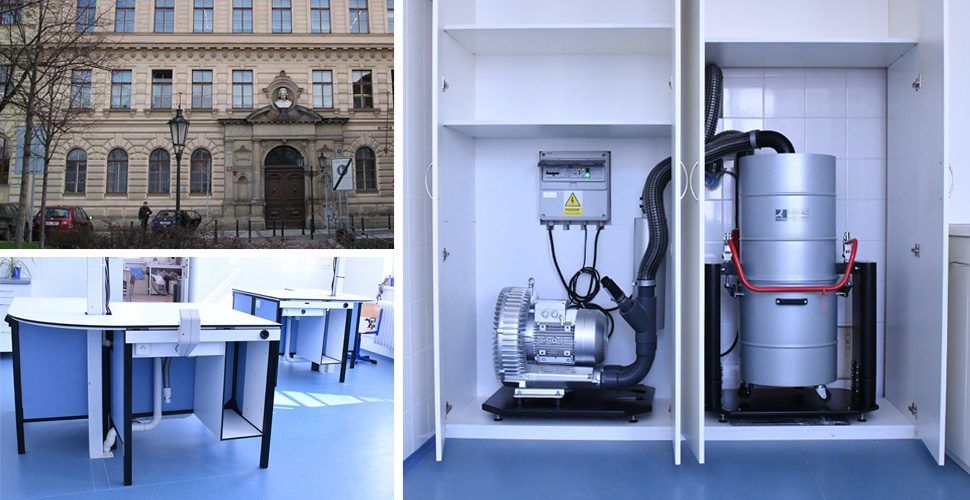 HOME PRINCIP PRODUKTY REFERENCE KONTAKT Reference Umístění průmyslového
vysavače Newag Pro ve výrobních prostorech společnsti DELMART. Jedná se o českou obchodní společnost, jejíž vizí je vytvořit v Česku důvěryhodný koncept kvalitních potravin, který nastaví standardy trhu. Umístění průmyslového vysavače Newag Pro v laboratořích praxe ve
Vyšší odborné škole zdravotní na Praze 1